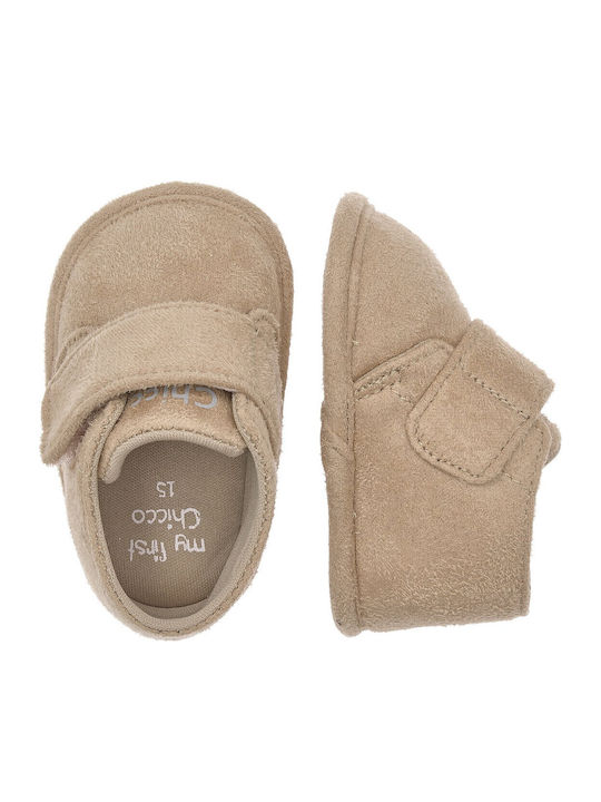 Chicco Beige Baby Soft-Sole Boots