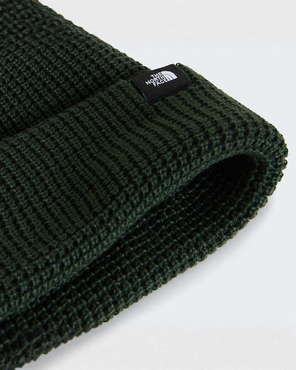 Fisherman Beanie Unisex Knitted Beanie in Green