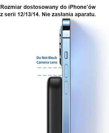 Usams PB66 Powerbank 10000mAh MagSafe 10000mAh Power Delivery Λευκό