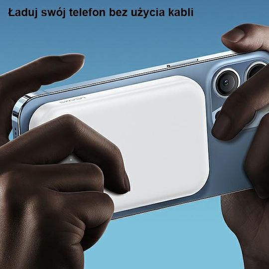 Usams PB66 Powerbank 10000mAh MagSafe 10000mAh Power Delivery Λευκό