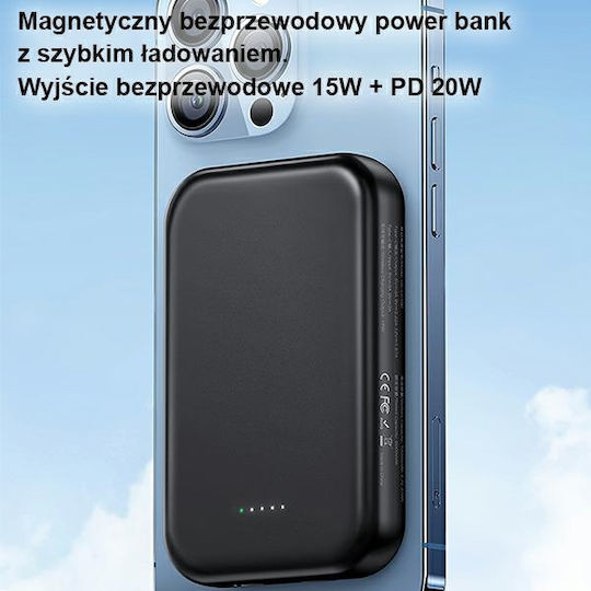 Usams PB66 Powerbank 10000mAh MagSafe 10000mAh Power Delivery Λευκό