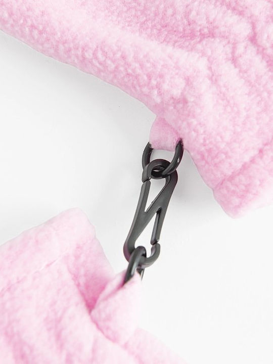 Kids Knitted Pink Gloves