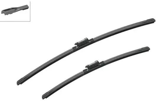 Set de ștergătoare Bosch Aerotwin A 860 S pentru parbriz 60 cm 47,5 cm Audi Q2 BMW X2 X3 Skoda Octavia VW Passat Golf VI Jetta IV BYD Seal