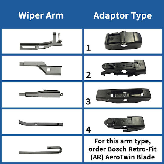 Bosch Aerotwin Car Wiper Blade Driver 400mm