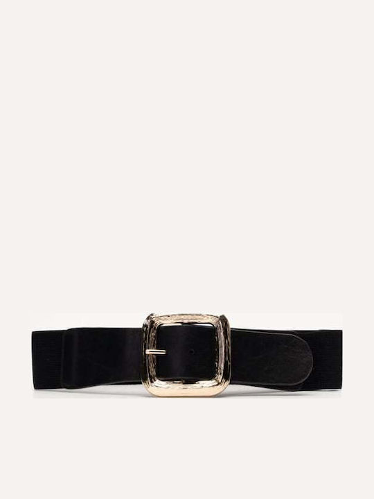 Elastischer Damen Gürtel Goldfarben