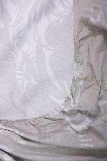 Viokarpet Diamond 252 Комплект Чаршафи King Size 270x280 см Amethyst Beige (4 бр.)
