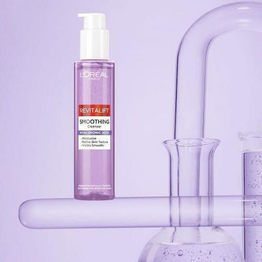 L'Oreal Paris Revitalift Filler Gel Gesichtsreiniger mit Feuchtigkeitsspendender Wirkung 150ml