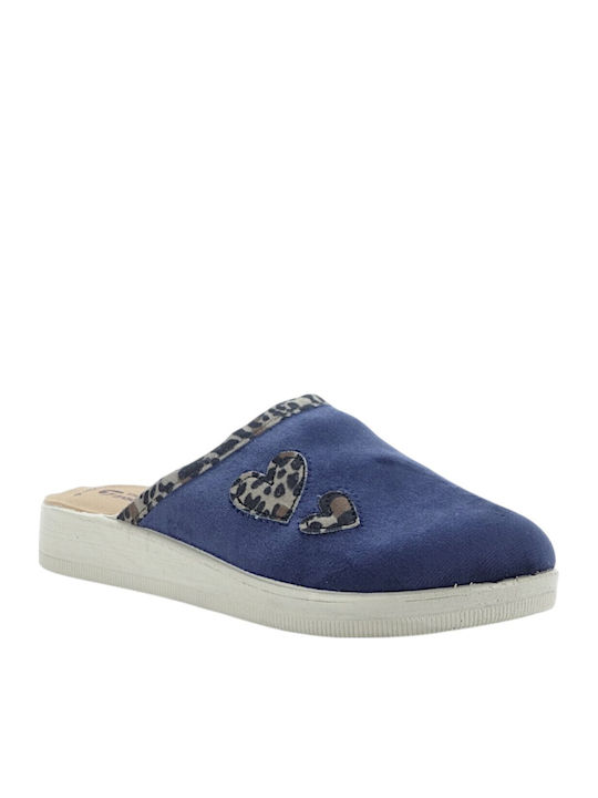 Blaue Sandalen für Damen