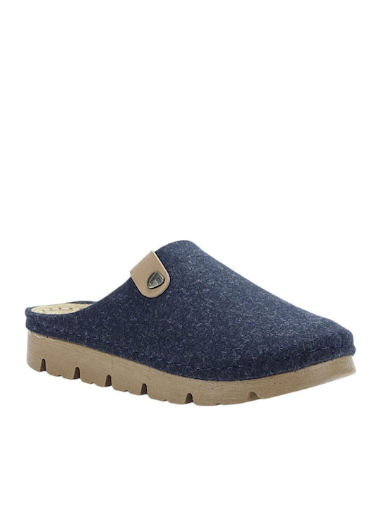 Blaue Sandalen für Damen