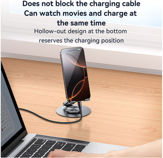 Yesido C299 Desk Stand for Mobile in Silver Color