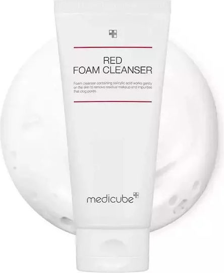 Medicube Red Purifying Face Cleansing Foam for Oil Control & Against Imperfections 120ml