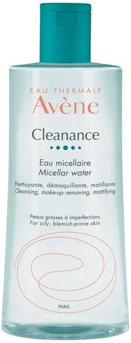 Eau Thermale Avène Cleanance Micellar Water Facial Makeup Remover for Oil Control 100ml