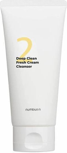 Numbuzin No.2 Deep Clean Fresh Cream Cleanser Facial Cleansing Cream with Moisturizing Action 120ml