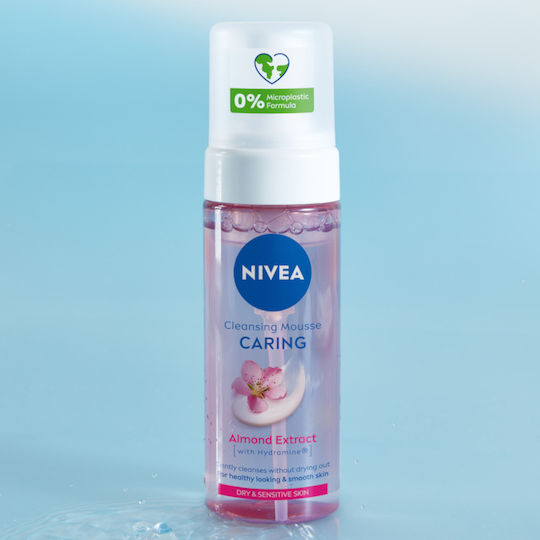 Nivea Caring Αφρός Καθαρισμού Προσώπου με Ενυδατική δράση 150ml