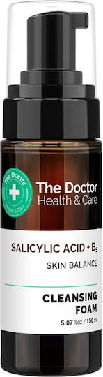 The Doctor Health & Care Salicylic Acid + B5 Facial Cleansing Foam For Oil Control & Against Imperfections 150ml