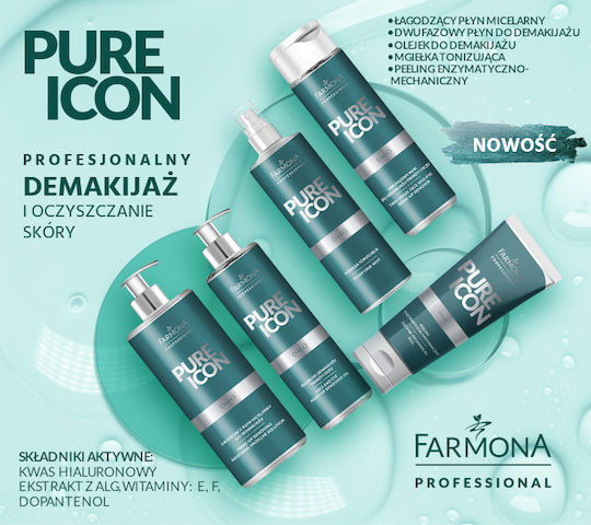 Farmona Pure Icon Oil Makeup Remover For Face And Eyes For Oil Control 250ml