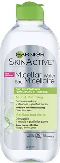 Garnier Micellaire Мицеларна Вода Премахване на грим за Контрол на омазняването 400мл