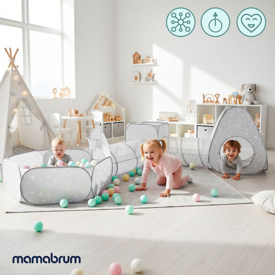Mamabrum Басейн с топки с тунел