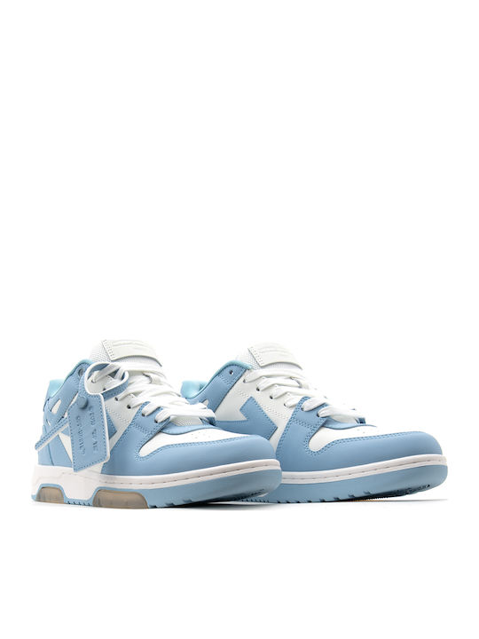 Men's Sneakers White-Light-Blue