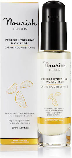Nourish London Protect Refreshing Cleanser Emulsie Demachiantă Facială cu Acțiune Hidratantă și Calmanta 100ml