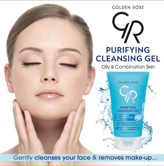 Golden Rose Purifying Facial Cleansers Gel with Antioxidant and Oil Control Action 150ml