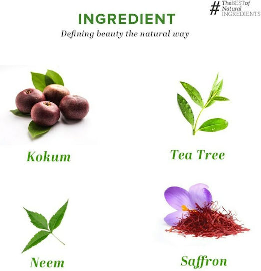 Khadi Natural Neeam & Tea Trea Liquid Cleansing Face 210ml