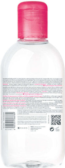 Sensibio H2O Micellar Water Cleansing and Makeup Remover Water for Sensitive Skin