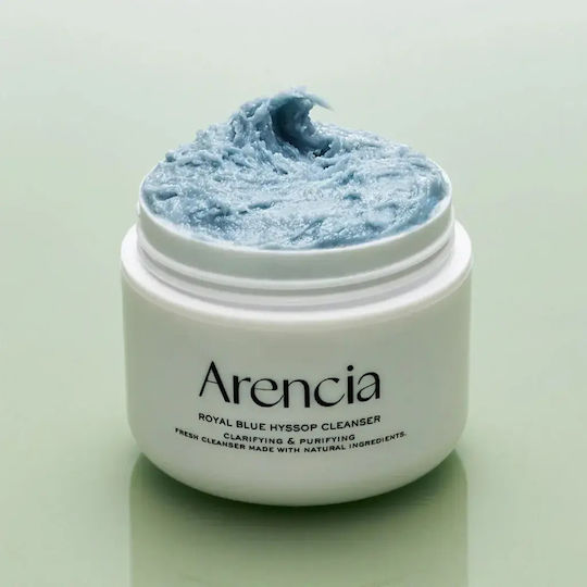 Arencia Fresh Blue Hyssop Rice Mochi Gesichtsreinigungscreme Für Kontrolle Der Fettigkeit & Aufhellung 120 g