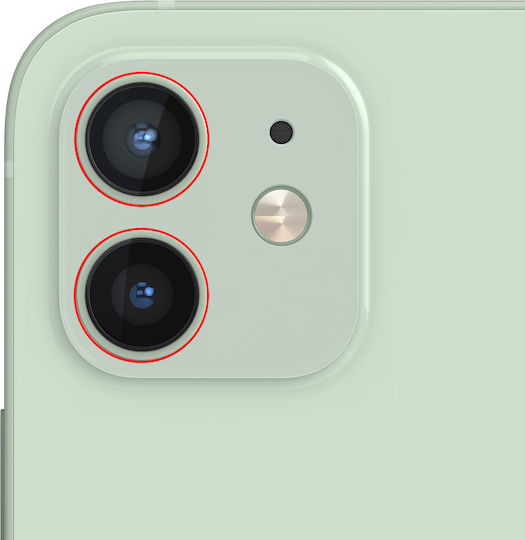 Clappio Rear Camera Lens Iphone 12 12 Mini Green
