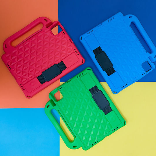 Hurtel Husă Spate Moale Diamond Armored Roșie (iPad 2019/2020/2021 10,2″)