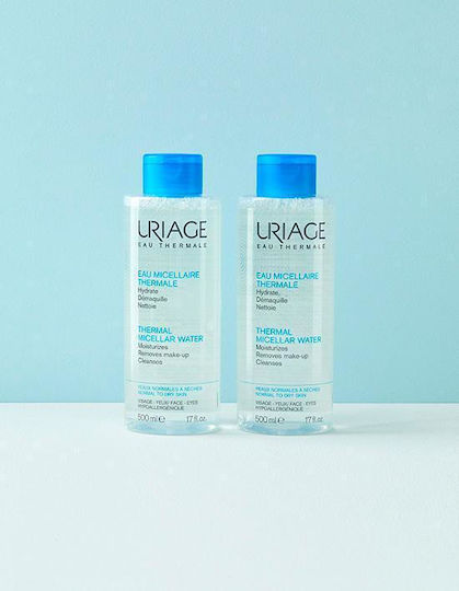 Uriage Apă Micelară Termală Demachiant pentru Față 2x500ml