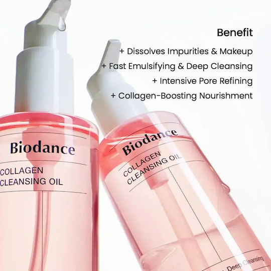 Biodance Collagen Reinigungsöl Für Gesicht Für Kontrolle Der Fettigkeit & Feuchtigkeitsspendende Wirkung 200ml
