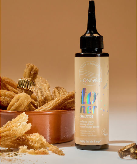 Hair Toner, Vegan, Ammonia & Hydrogen Peroxide Free, Churros, Warm Beige Shade, 100ml