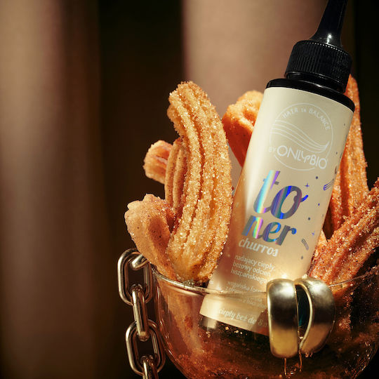 Hair Toner, Vegan, Ammonia & Hydrogen Peroxide Free, Churros, Warm Beige Shade, 100ml