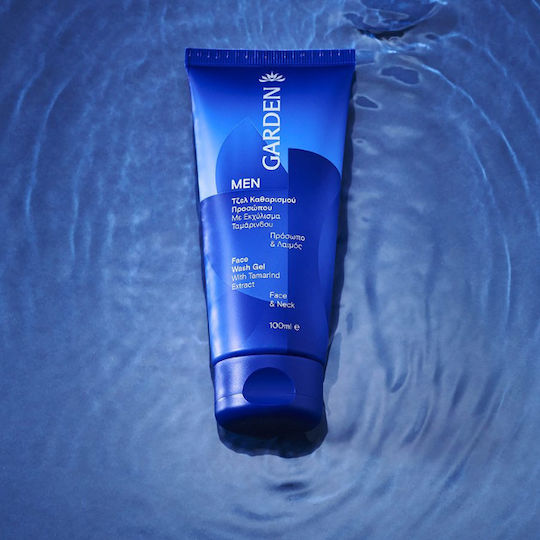 Garden Gel Καθαρισμού Προσώπου για Άνδρες με Αντιοξειδωτική & Κατά των ατελειών δράση 100ml