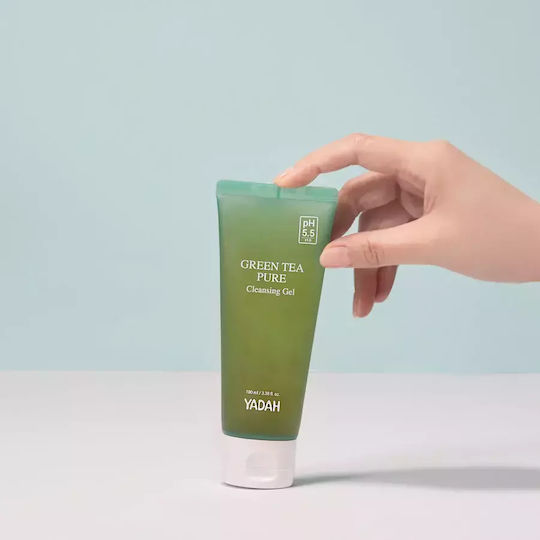 Yadah Grüner Tee Gel Gesichtsreiniger mit Antioxidativer & Anti-Aging Wirkung 100ml