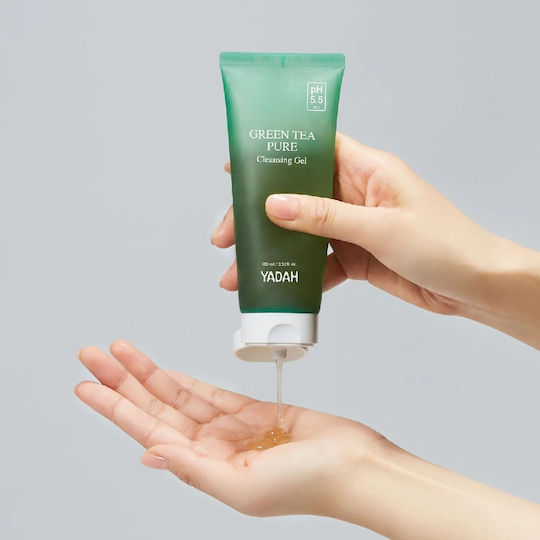 Yadah Grüner Tee Gel Gesichtsreiniger mit Antioxidativer & Anti-Aging Wirkung 100ml