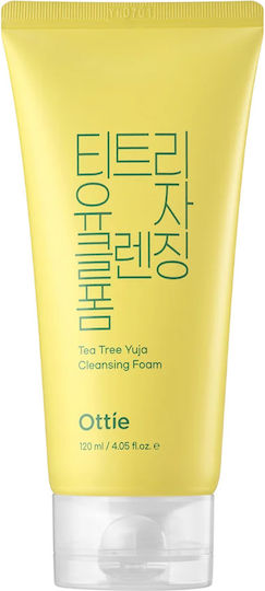 Tea Tree Yuja Cleansing Foam Tea Tree Yuja Ottie 120 Ml