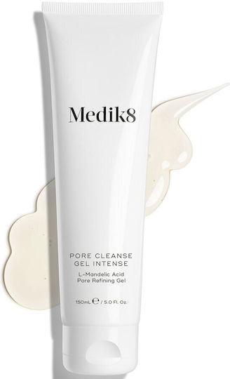 Medik8 Pore Cleanse Gel Intense Gesichtsreiniger für Kontrolle der Fettigkeit & Gegen Unvollkommenheiten 150ml