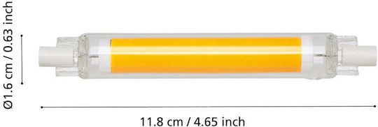 Eglo LED Bulb 8W 118mm for R7S Socket Warm White 806lm