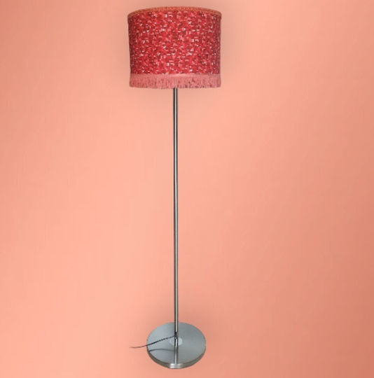 Oxygen Houses Base Stehleuchte H165cm. mit Fassung für Lampe E27 Rot