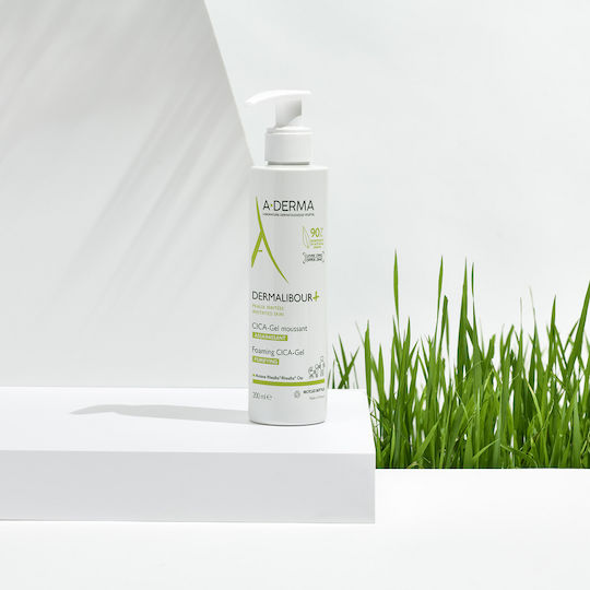 A-Derma Dermalibour+ Cica Face Cleansing Gel with Soothing Action 200ml