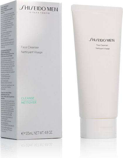Shiseido Men Gel de Curățare pentru Față pentru Bărbați cu Acțiune Hidratantă & Antioxidantă 125ml