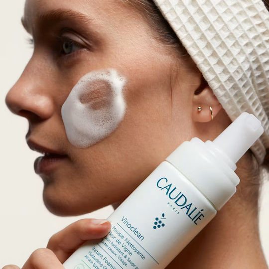 Caudalie Vinoclean Spumă de Curățare pentru Față cu Acțiune de Hidratare și Împotriva Imperfecțiunilor 150ml