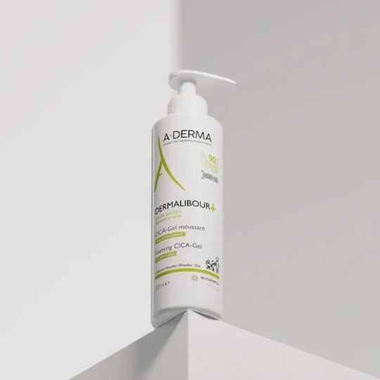 A-Derma Dermalibour+ Cica Face Cleansing Gel with Soothing Action 200ml
