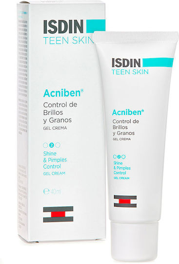 Isdin Acniben Lichid Demachiant Facial Împotriva Imperfecțiunilor și Controlul Sebumului 40ml