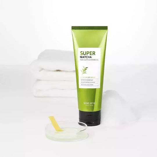 Some By Mi Super Matcha Gel Facial Cleanser with Moisturizing & Against Imperfections Action 100ml