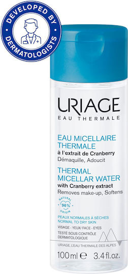 Uriage Thermal Micellar Water Ντεμακιγιάζ Προσώπου & Ματιών με Ενυδατική & Έλεγχο λιπαρότητας δράση 100ml