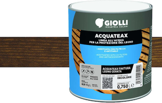 Giolli Impregnation Varnish Water Dark Walnut Matte 750ml
