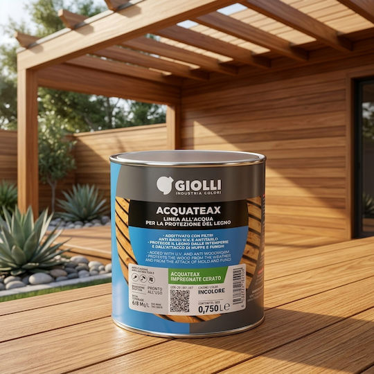 Giolli Impregnation Varnish Water Colorless Matte 750ml